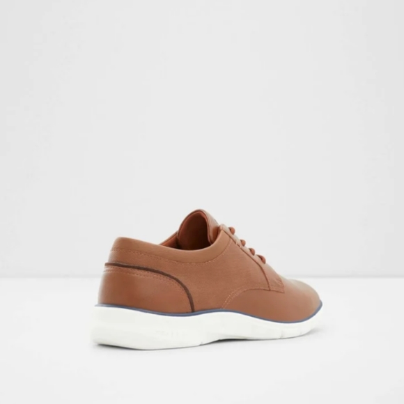 NEW Aldo Dividend men's oxford lace up shoes casual work,size 10.5, cognac - Picture 7 of 11